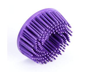 Scotch-Brite(TM) Roloc(TM) Body Man's Bristle Disc, 2", violet, 4