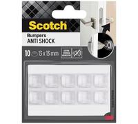 Scotch®Butée amortisseur carré adhésive Translucide 13 x 13 x 6mm