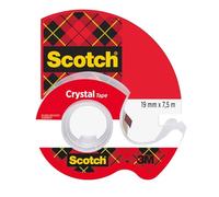 Ruban Crystal transparent 19mm x 7,5m sur dévidoir