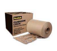 Scotch Cushion Lock PCW-12600 Emballage durable, 30,5 x 182,9 m, sans ciseaux ni ruban adhésif nécessaire