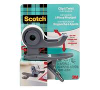 Scotch Desktop Tape Dispenser, Great for Gift Wrapping, 1 Dispenser (C19-CLIP-CCW)
