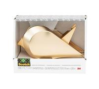 Scotch Dévidoir de ruban adhésif de bureau avec 1 rouleau Magic Tape 3/4" x 350" Oiseau doré