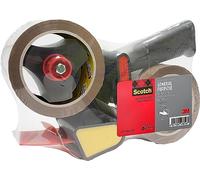 3m 309r2d dévidoir adhésif manuel avec 2 rouleaux adhésifs scotch pour emballages 50 mm x 66 m brun G
