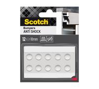 Scotch®Dôme amortisseur rond adhésif Translucide Ø 10 mm