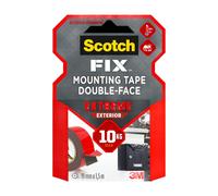 Scotch®Double Face Extrême Extérieur Noir 1,5m x 19mm