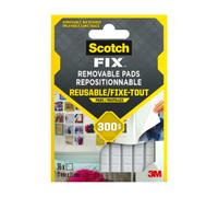 Scotch® Fixe-tout repositionnable 36 pastilles grises 11 x 15 mm