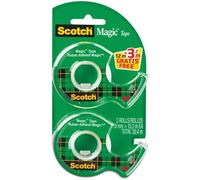 Scotch Lot De 2 Dévidoirs À Main Magic Invisible 19m X12 M +3,2 M Gratuit