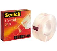 Scotch Ruban adhésif Crystal Clear 600 – 19 mm x 33 m