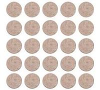 SCOTCH Lot de 25 patins feutre en laine adhésif, SCOTCH, diam. 13 mm, beige G