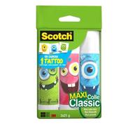 Scotch - Lot De 3 Bâtons De Colle Collection Monstres - 21 G