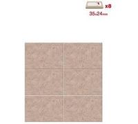 SCOTCH Lot de 8 patins feutre en laine adhésif, SCOTCH, 35 x 24 mm, beige G