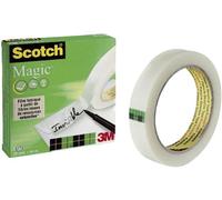 Scotch® M8101966 ruban adhésif Magic™ 810, acétate de cellulose, invisible, inscriptible, 66 m x 19 mm
