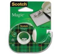 Scotch - Magic 810 - Ruban Adhésif Invisible Sur Dévidoir Plastique - 19mm X 25m