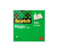 3M Scotch Magic ruban adhésif 1 rouleau 25 mm x 66 m x1 morceau