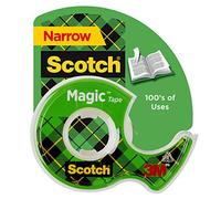 Scotch Magic Tape, 1/2 x 450 Pouces, 12 Rouleaux (104)