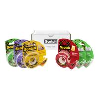 Scotch Magic Tape avec distributeur et recharges en boîte, assortiment de tailles assorties
