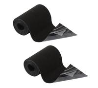 Scotch Noir Tissus, 2 Rouleaux 1,6 mx10 cm Ruban Scotch Noir Tissu Autocollant Reparation Ruban de Réparation en Tissu Reparation Toile de Store pour Meubles, Déchirures ou Trous Dans