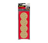 Scotch Pad antidérapant, caoutchouc naturel, Ø 60 mm