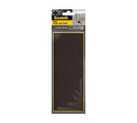 Scotch Patin glisseur adhésif feutre bimatière plaque à découper Beige 215 x 80 mm