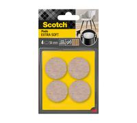 Scotch® Patin feutre laine adhésif Beige Ø 34 mm