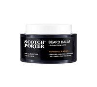 Scotch Porter Conditioning Beard Balm for Men | Hydrates, Smooths, Adds Shine & Tames Flyaway Hair | Formulated with Non-Toxic Ingredients, Free of Parabens, Sulfates & Silicones | Vegan | 3oz Jar