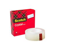 Scotch Crystal Ruban adhésif transparent largeur 19 mm x longueur 33 m