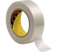 3M Ruban adhésif à filament Scotch 8956 89561950 blanc 50 m x 19 mm