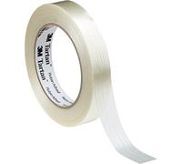 Scotch Ruban adhésif de renforcement et cerclage Tartan 8953, Transparent, 12 mm x 50 m