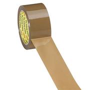Scotch Ruban adhésif d'emballage polypropylène premium silencieux 40 microns - 50 mm x 100 m - Havane
