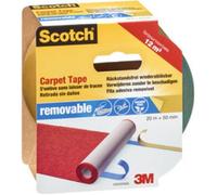 Scotch Ruban Adhésif Détachable Pour Tapis, 50 Mm X 7 M 0,000000 Noir