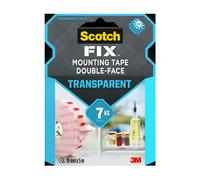 Scotch® Ruban adhésif double face transparent Incolore 5 m x 19 mm