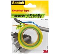 Scotch Ruban électrique 19500187588 10 m x 15 mm Jaune/Vert