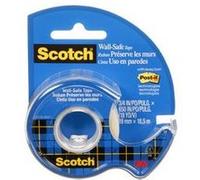 Scotch Ruban adhésif 'Wall-Safe', sur dévidoir,19mm x 16,5 m G