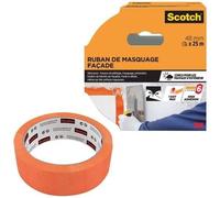 SCOTCH - Ruban de masquage - Façade - 48 mm x 25 m - Orange