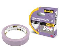 Scotch Ruban de masquage surfaces délicates PEFC Violet 41 m x 24 mm
