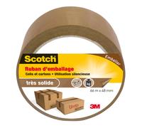 Scotch®Ruban d'Emballage Découpable à la Main Marron 66m x 48mm