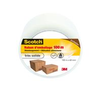 Scotch®Ruban d'Emballage Découpable à la Main Transparent 100m x 48mm