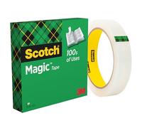Scotch Ruban adhésif Magic Tape invisible 19 mm x 66 m