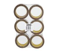 Scotch Ruban adhésif d'emballage S5066B6 marron clair 66 m x 50 mm