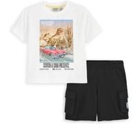 Scotch & Soda 2pc Boys Jersey/fleece T-shirt & Short Set White Traditional Taille: 4T | Pantalons Outlet | kids | Blanche