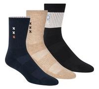 Scotch & Soda 3pk Womens 1/2 Terry Crew Socks Assorted Taille: OS | Chaussettes Outlet | Femme