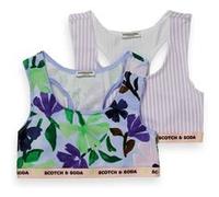 Scotch & Soda All-over Printed Duo Top Pack Combo B Taille: 6 | Sous-vêtements Outlet | kids |
