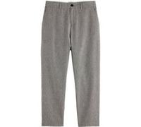 Scotch & Soda Basket-weave Wide Fit Cotton/linen Chino Soft Camel Mini Pat Taille: 29 | Chinos Outlet | Homme | Marron