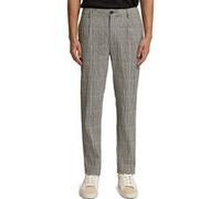 Scotch & Soda Blake - Checked Cotton-blend Seersucker Chino Black Ecru Che Taille: W29L32 | Pantalons tailleur Outlet | Homme | Le Noir