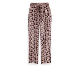 Scotch & Soda Block Print Beach Pant Pantalon, Bloc Floral, S Femme