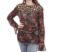 Scotch & Soda Blouse à Fleurs/Léopard Femme