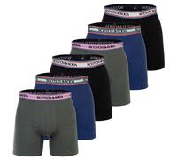 Scotch&Soda Boxer, 6er Paquet - Solide Coton Stretch