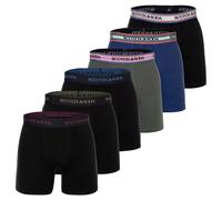 Scotch&Soda Boxer, 6er Paquet - Solide Coton Stretch