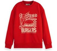 Scotch & Soda Boy Regular-fit Artwork Crewneck Love Letter Taille: 6 | Pulls Outlet | kids |