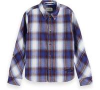 Scotch & Soda Boy Regular-fit Yarn-dyed Checked Flannel Shirt Bookworm/roa Taille: 16 | Chemises Outlet | kids